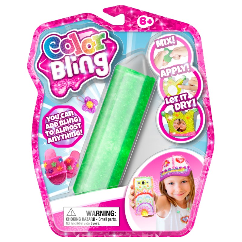 ColorBling Big Gem Asst. (Green)